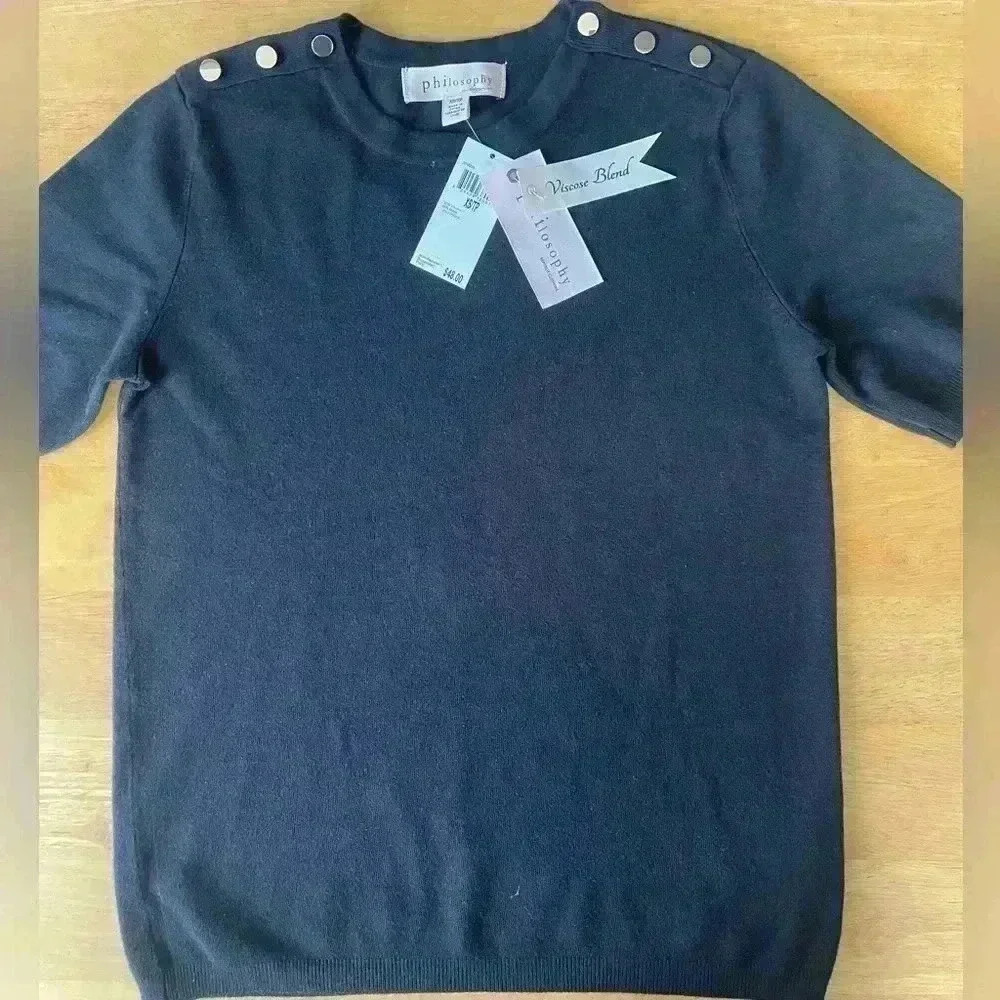 Philosophy Fine Knit Top SIZE XS (NEW WITH TAGS)